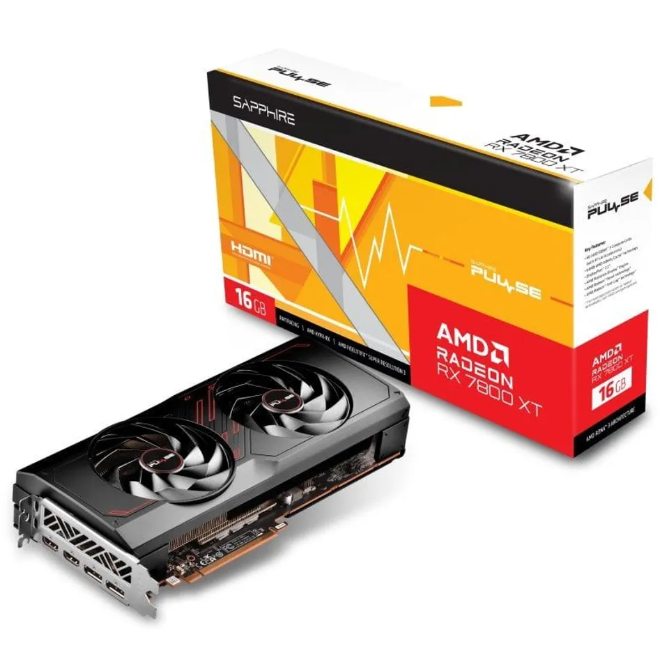 Sapphire Radeon RX 7800 XT Pulse 16GB GDDR6