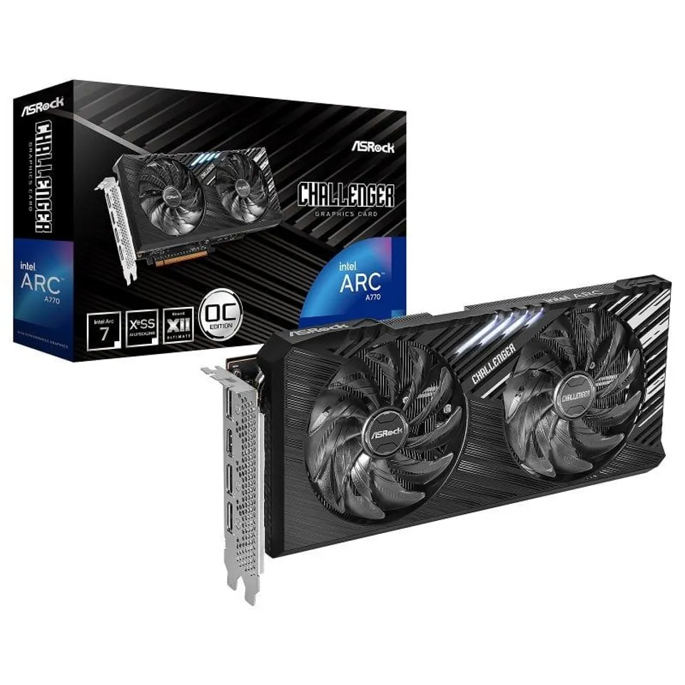 ASRock Intel Arc A770 Challenger SE 16GB GDDR6