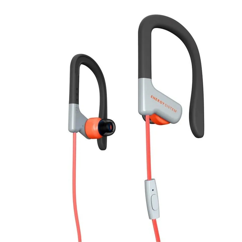 Energy Sistem Sport 1 Deportivos con Micrófono Rojo