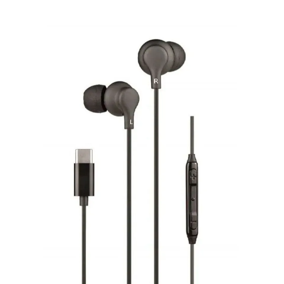 Daewoo DW2015 Auriculares USB-C con Micrófono Negro