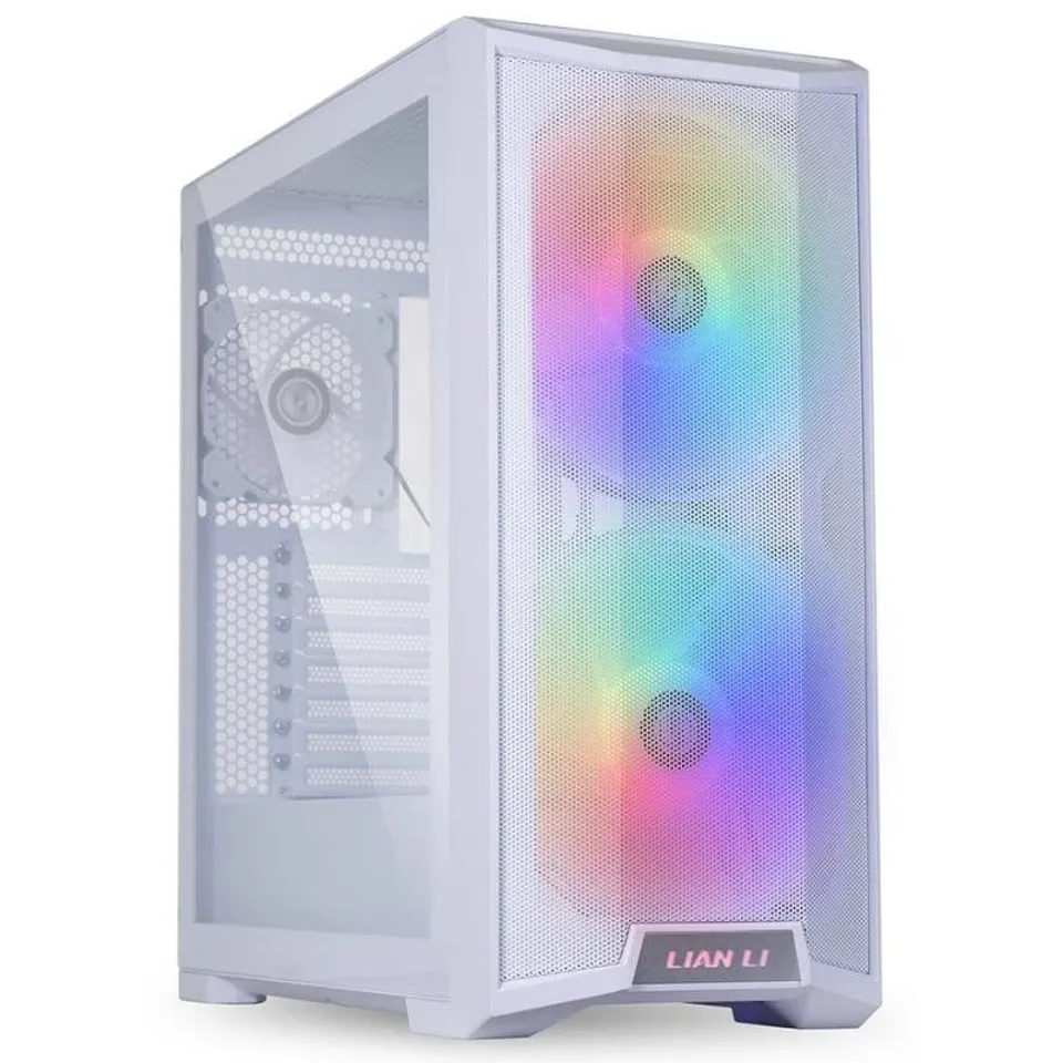 Lian-Li Lancool 215 ARGB Blanca Cristal Templado USB 3.2