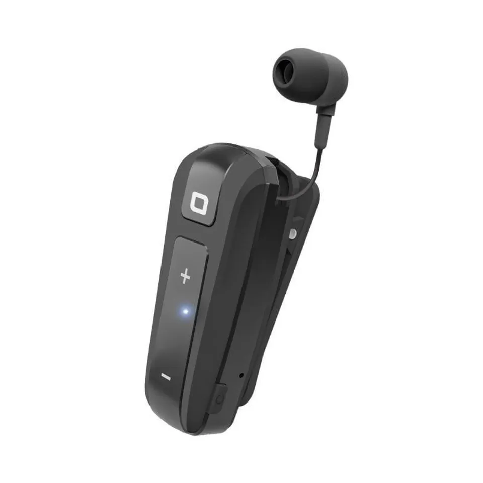 SBS Auriculares Inalámbricos Multipunto Cable Enrollable Negro