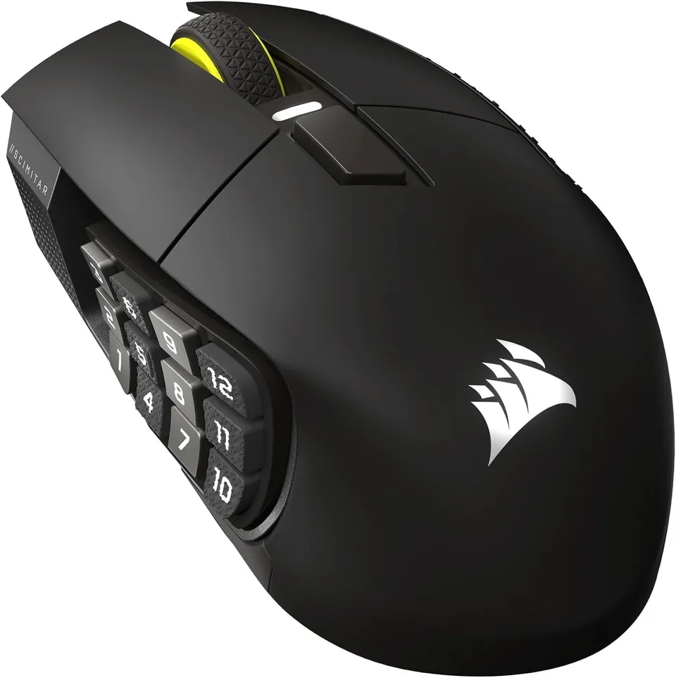 Corsair Key Slider Inalámbrico 33000 DPI 16 Botones RGB 150h