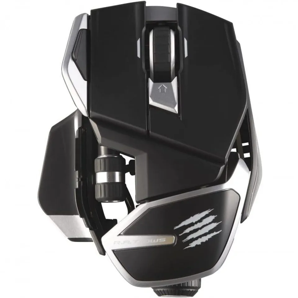 Mad Catz R.A.T. DWS Inalámbrico Gaming 16K DPI Negro/Plata