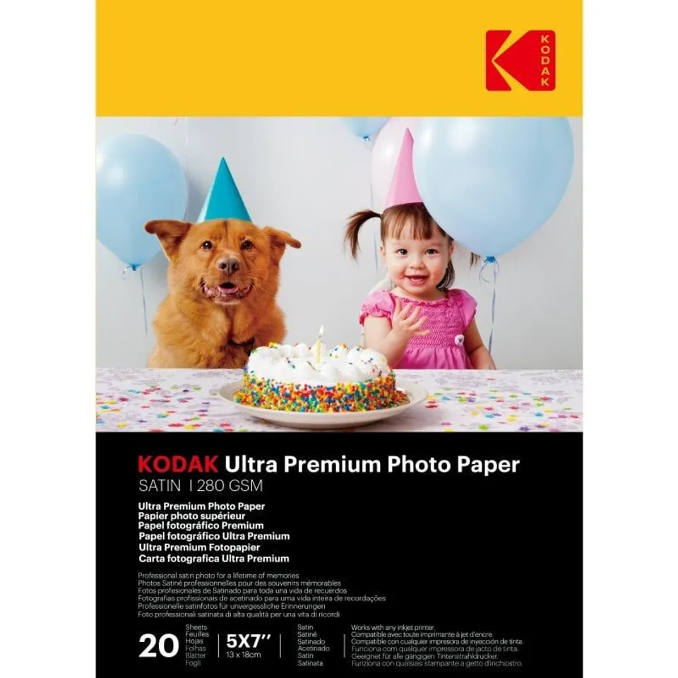 Kodak Ultra Premium Papel Fotográfico Satinado 13x18 cm 280g/m²