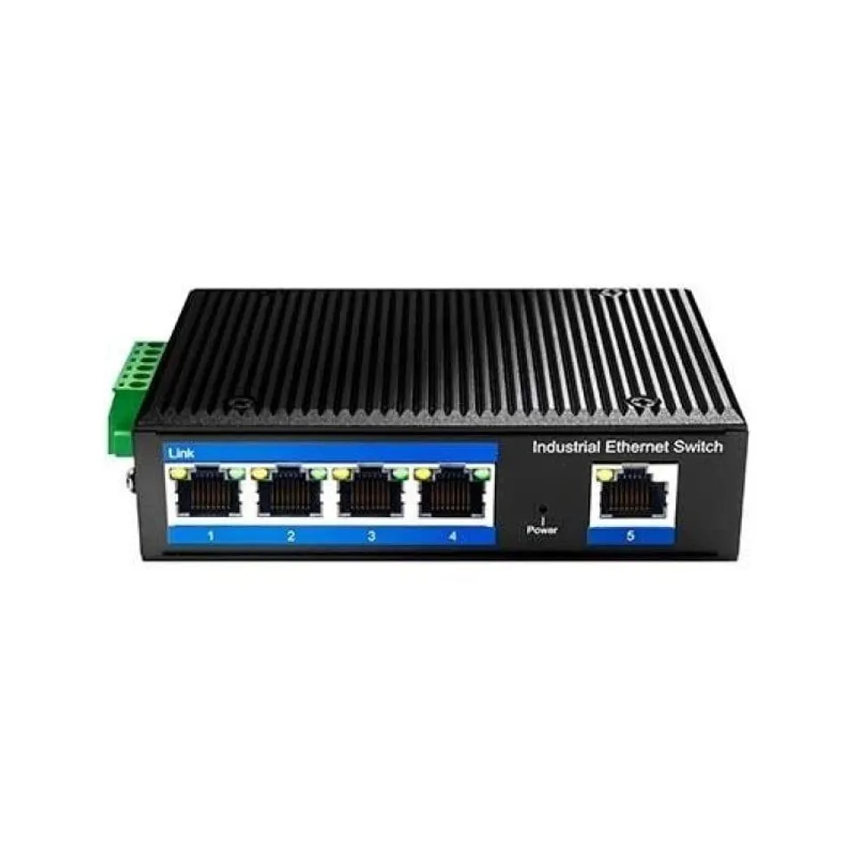 Cudy IG1005P Switch Industrial 5 Puertos Gigabit PoE Montaje en Pared