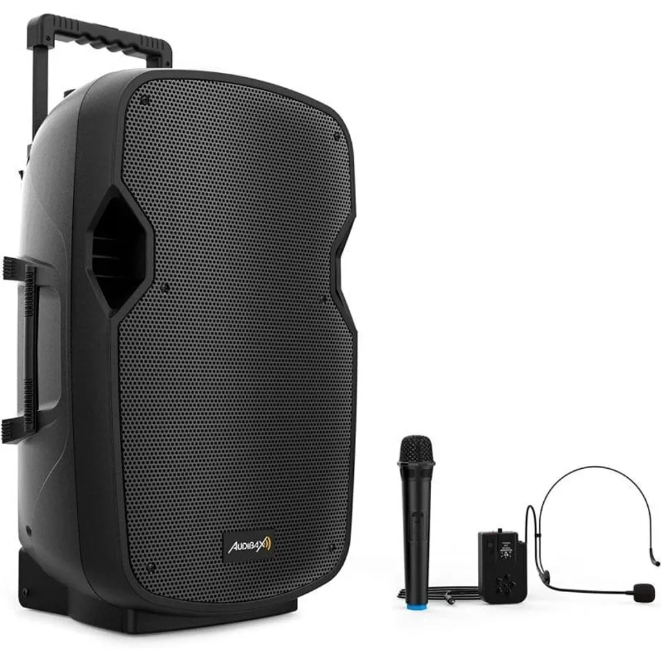 Audibax Denver 15 Plus 15” 250W PA con Micro Inalámbrico