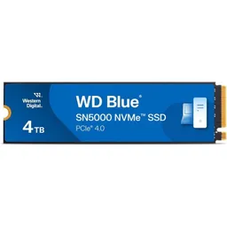 WD Blue SN5000 4TB M.2 PCIe 4.0 NVMe Gen4 SSD