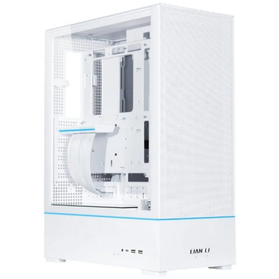 Lian-Li SUP01 Mid Tower ARGB Cristal Templado USBC3.2 Blanca