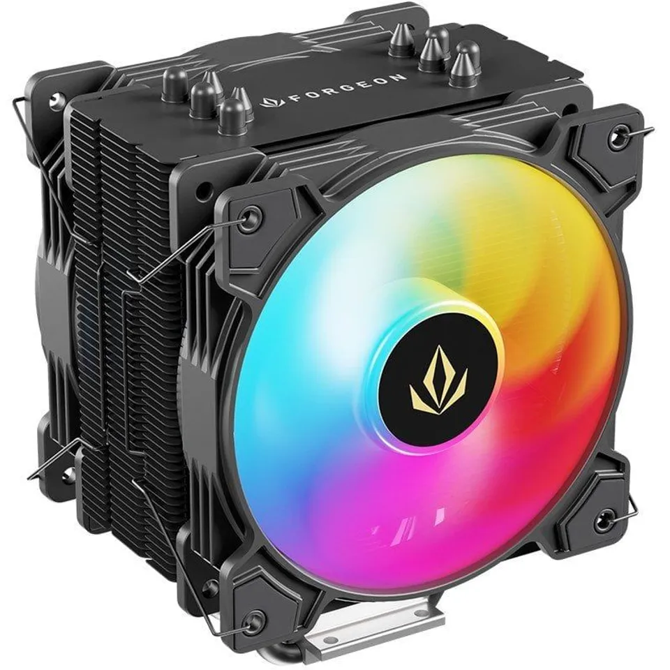 Forgeon Solarian 5Pipes ARGB Ventilador CPU 2x120mm Negro