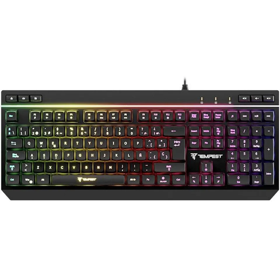 Tempest K9 Nebula Fury RGB Teclado Gaming Retroiluminado