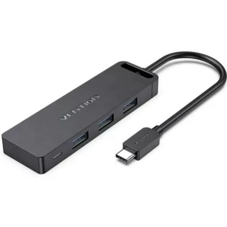 Vention TGTBB Hub USB-C 5 en 1 USB 3.0 USB-C MicroUSB PD Negro