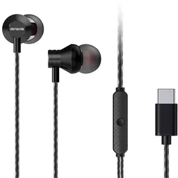 Aiwa ESTM_50USB_C_BK Intrauditivos Micrófono Negro