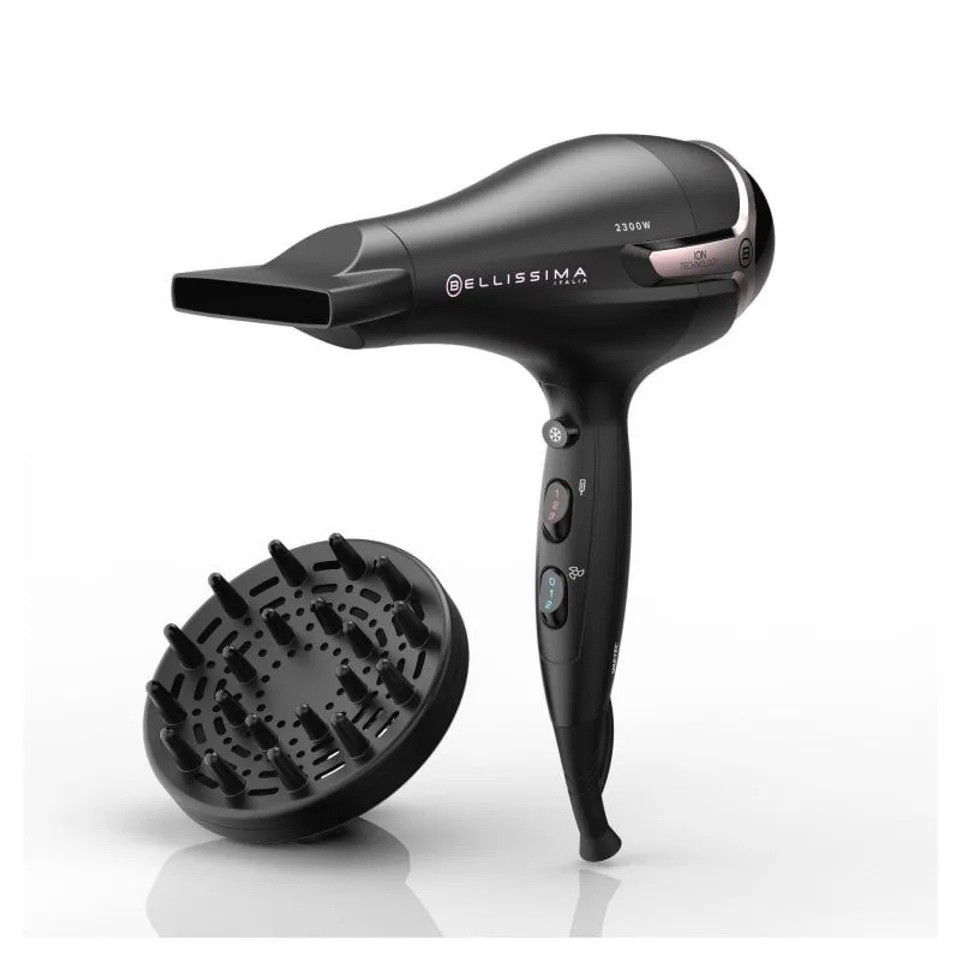 Bellissima K9 2500 Secador de Pelo 2300W Negro