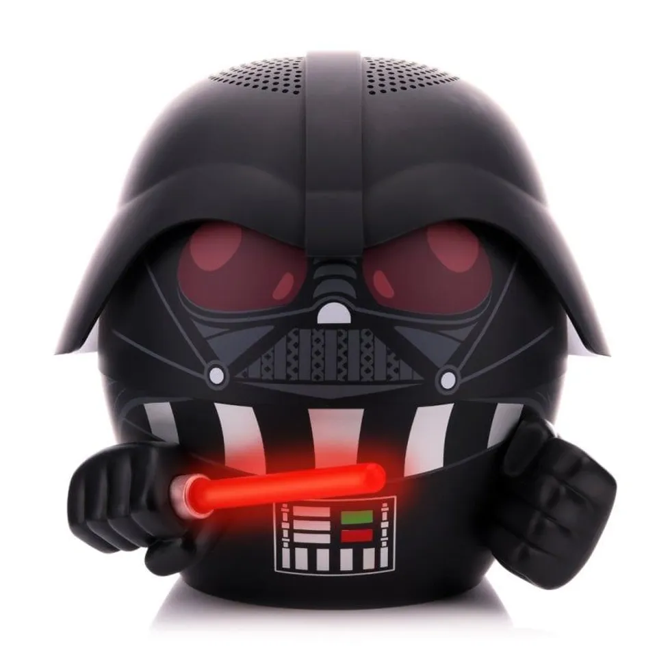 Bitty Boomers Mini Altavoz Darth Vader Ojos Rojos Sable Láser 5 Cm