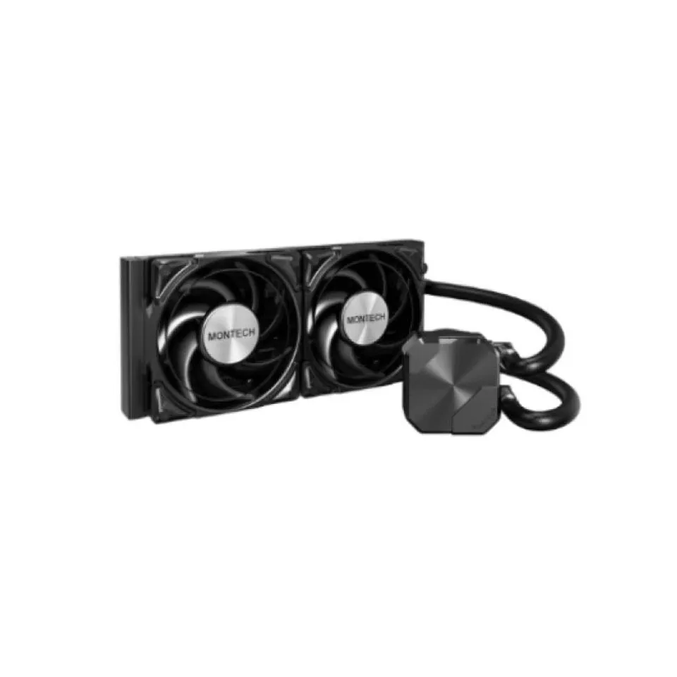 Montech Hyper Flow Silent 240mm Black ARGB
