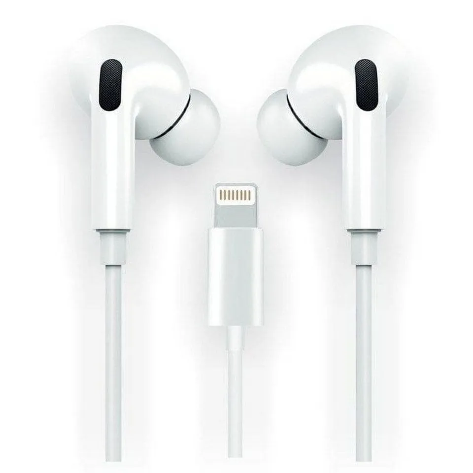 Tech One Tec1202 Auriculares Lightning con Micrófono Blancos
