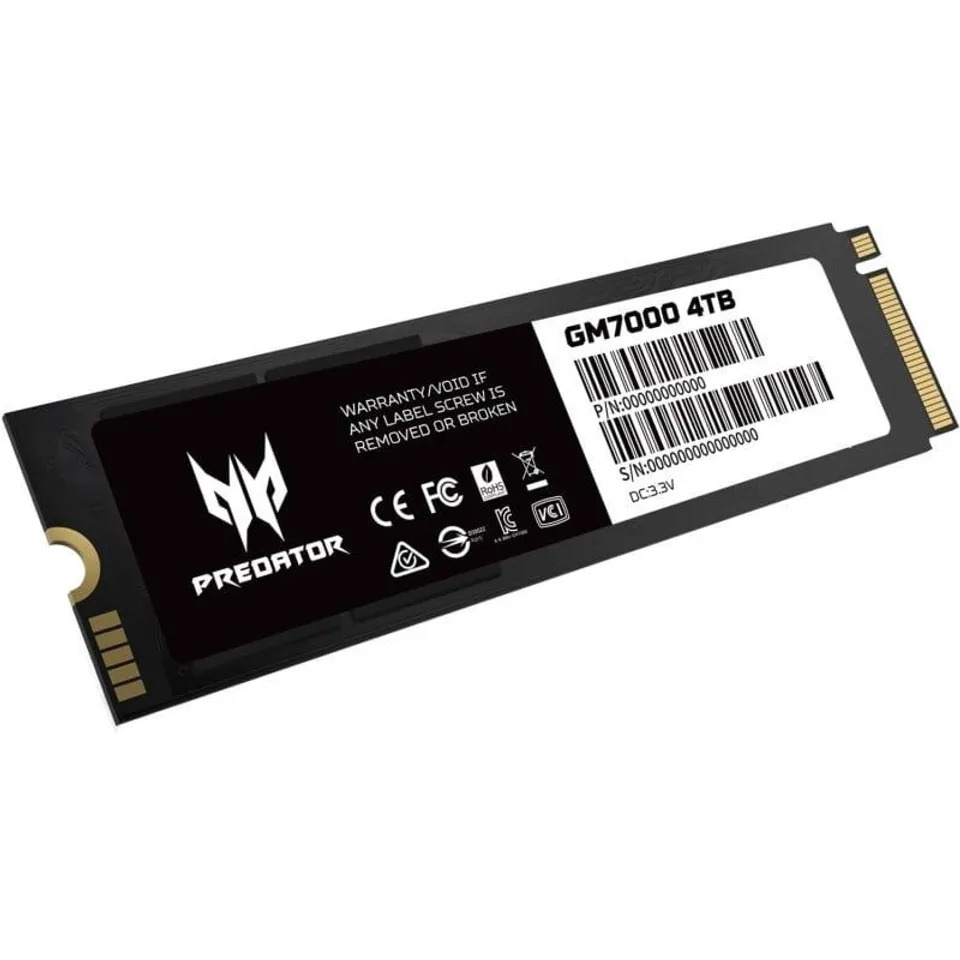 Acer Predator GM7000 4TB SSD M.2 PCIe 4.0 NVMe