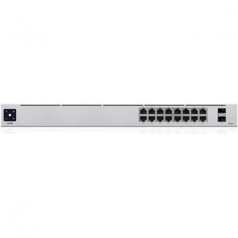 Ubiquiti USW-16-POE Switch Gestionado 16 Puertos Gigabit 2 Puertos SFP