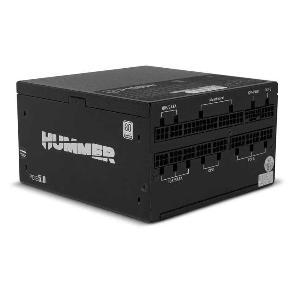 NOX Hummer P 1000W Fuente PCIE 5.0 ATX 3.0 80+ Platinum