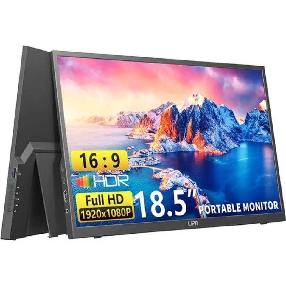 Lipa HDR-80 Monitor Portátil 18.5" LED FullHD 100Hz