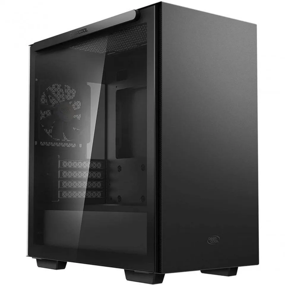 DeepCool Macube 110 Gabinete con Panel de Cristal Templado USB 3.0 Negra