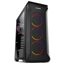 Nox Hummer Quantum Gabinete ATX Templado ARGB USB 3.0