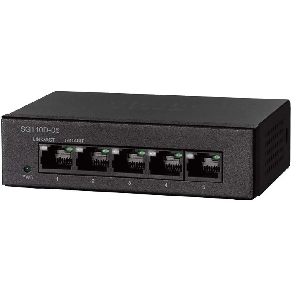Cisco SG110D-05 Switch 5 Puertos Gigabit