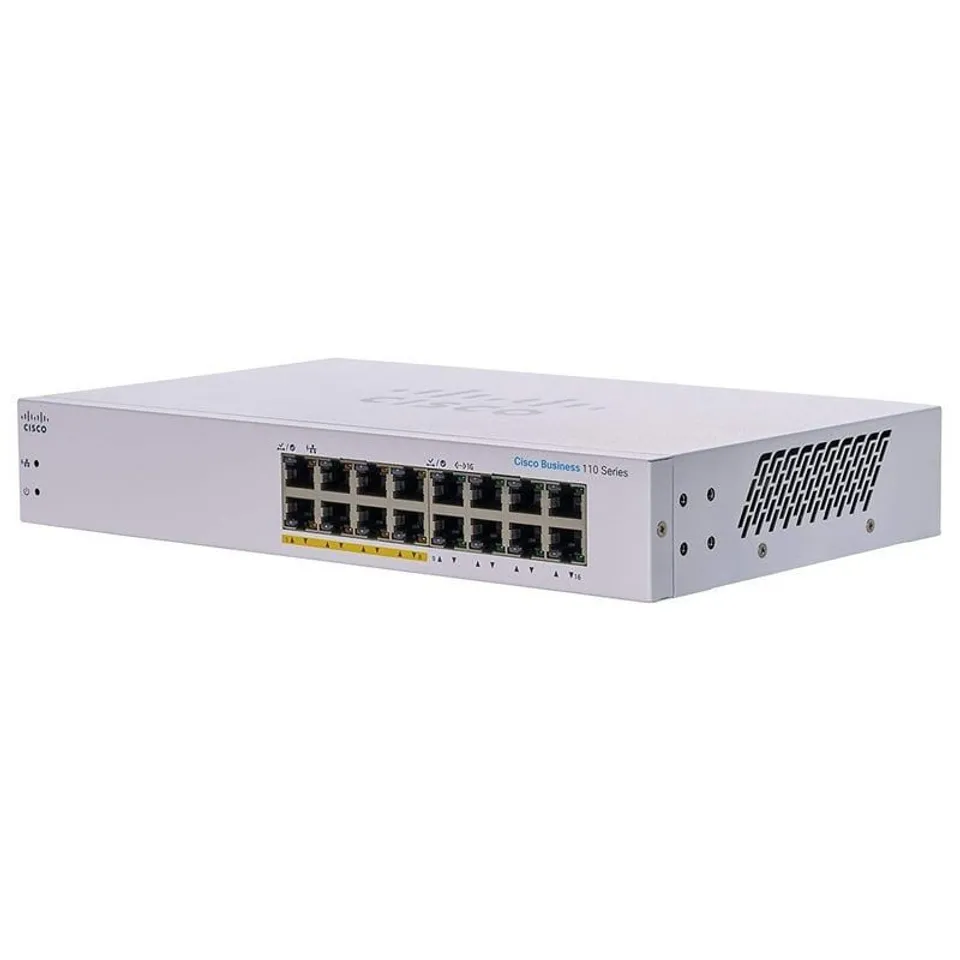 Cisco CBS110-16PP Switch No Administrado L2 16 Puertos Gigabit Ethernet PoE