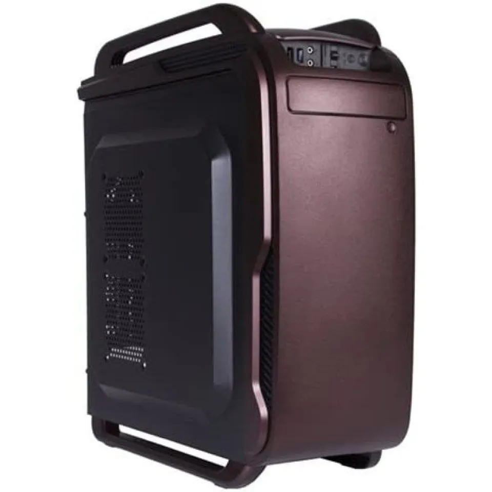 Black Lion IT1523 Midi Tower Negro Burdeos