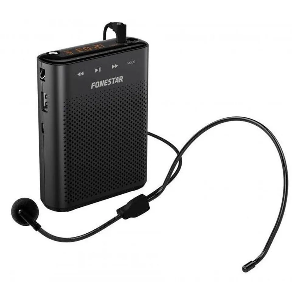 Fonestar ALTA-VOZ-30 Portátil USB/MicroSD/MP3 Negro