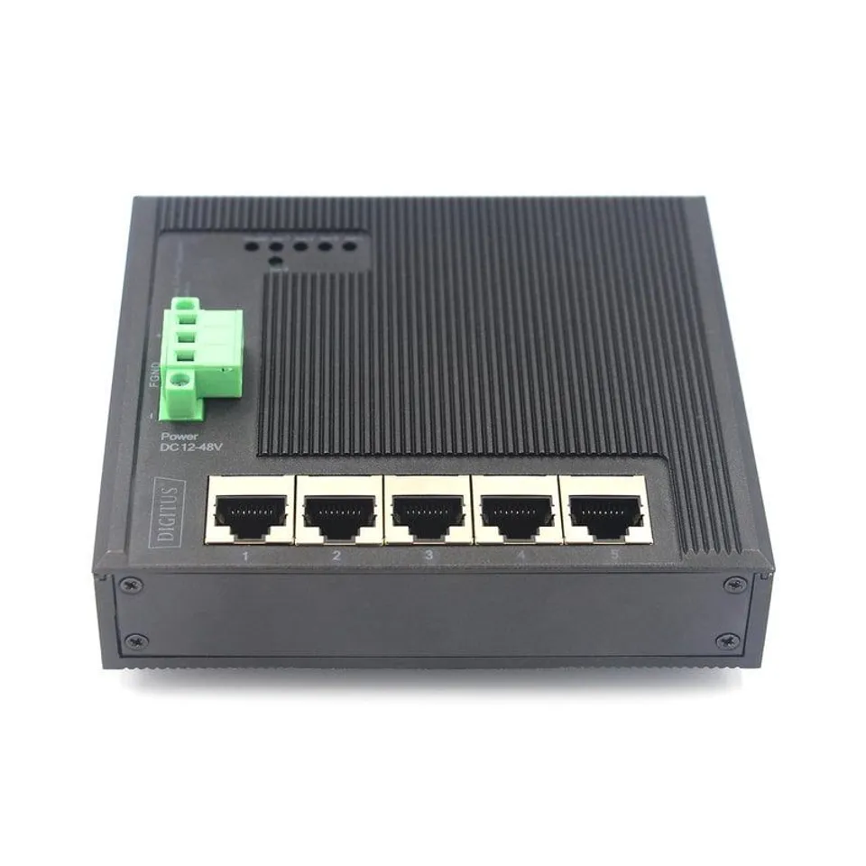 Digitus Industrial Switch Gigabit de 5 Puertos