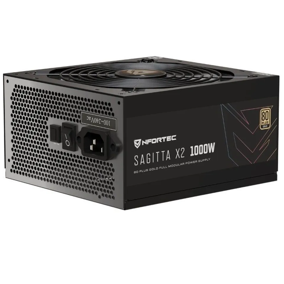 Nfortec Sagitta X2 Tarjeta Madre PCIe 5.1 ATX 1000W 80 Plus Gold Modular