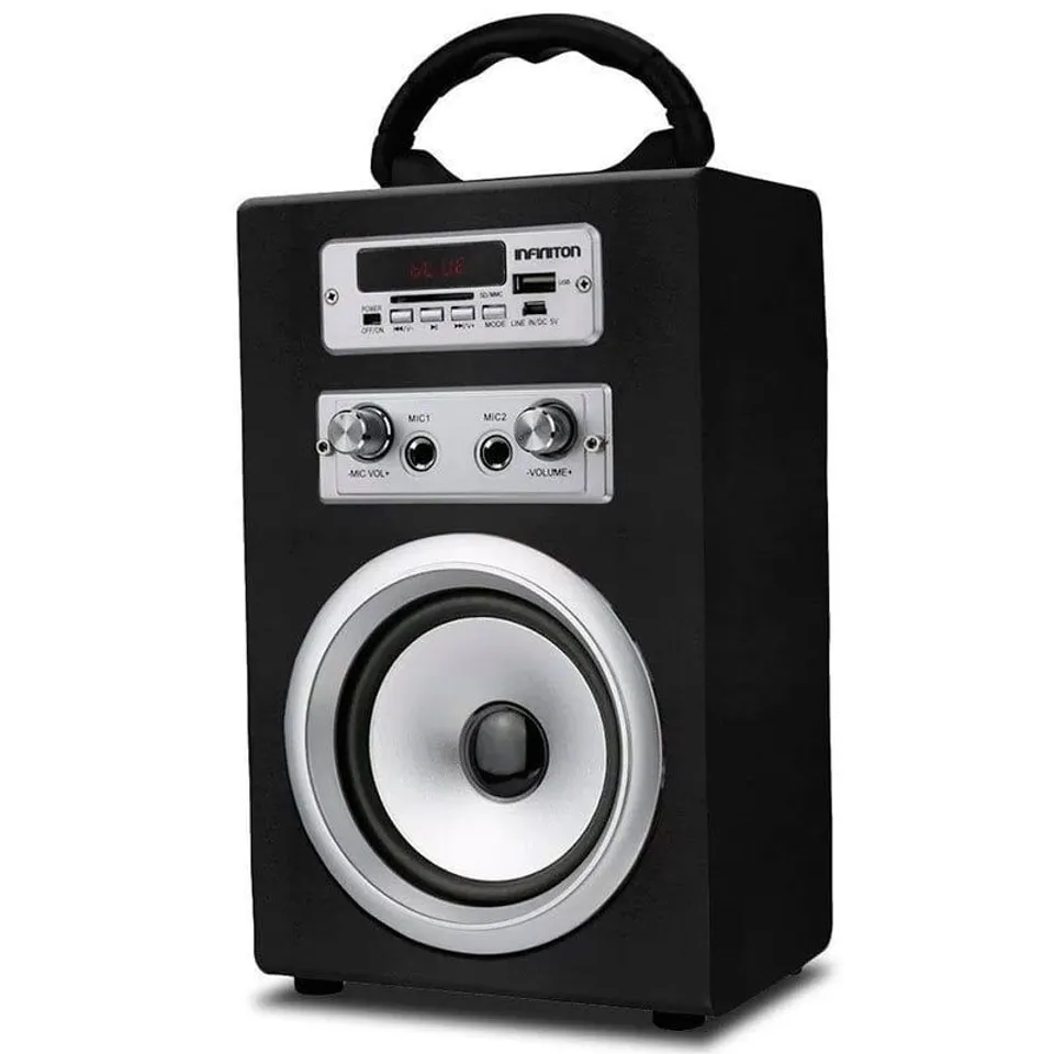 Infiniton K8 Altavoz Bluetooth Negro