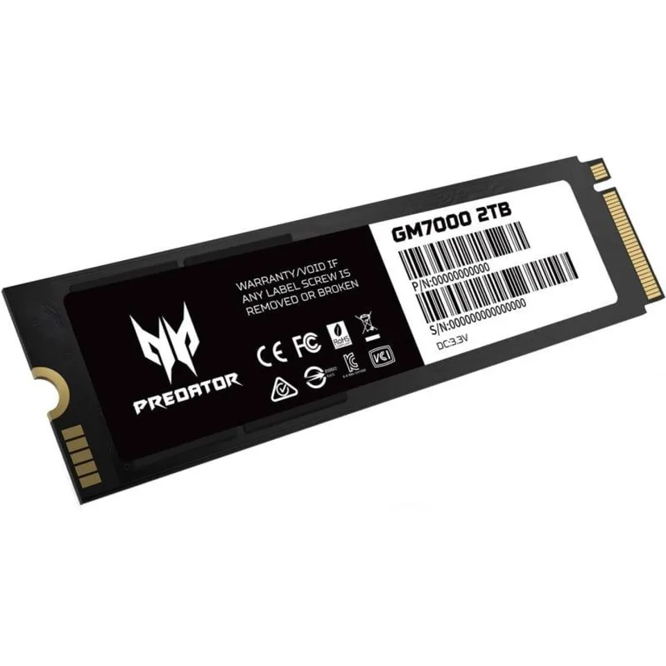Acer Predator GM7000 2TB SSD M.2 PCIe 4.0 NVME