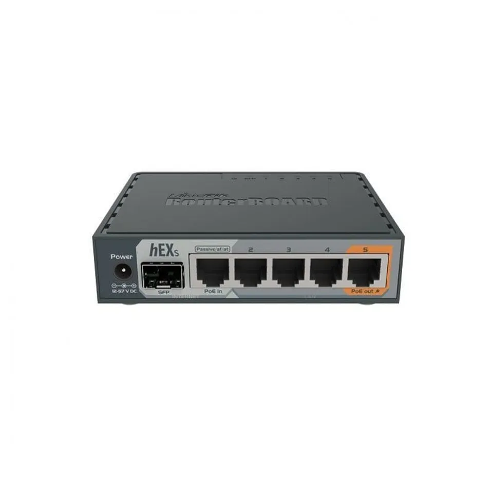MikroTik RB760iGS hEX S Router 5 Puertos Gigabit y 1 SFP