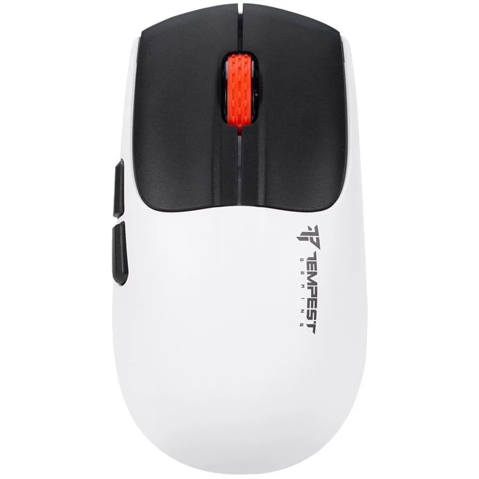 Tempest X18 Ratón Gaming Inalámbrico RGB 11200DPI Blanco