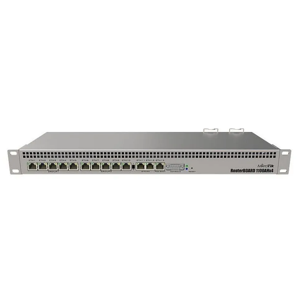 Mikrotik RB1100AHx4 Router 13 Puertos RJ45 Gigabit PoE