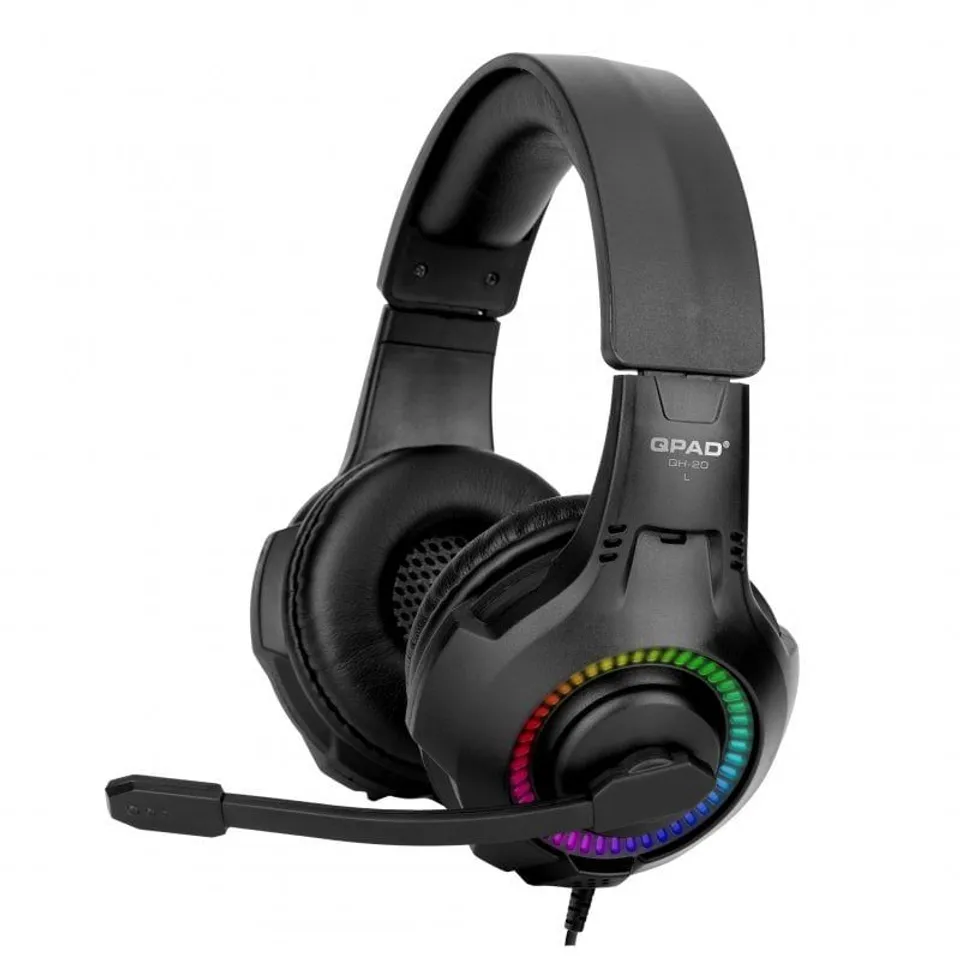 QPAD QH20 Auriculares Gaming RGB Multiplataforma