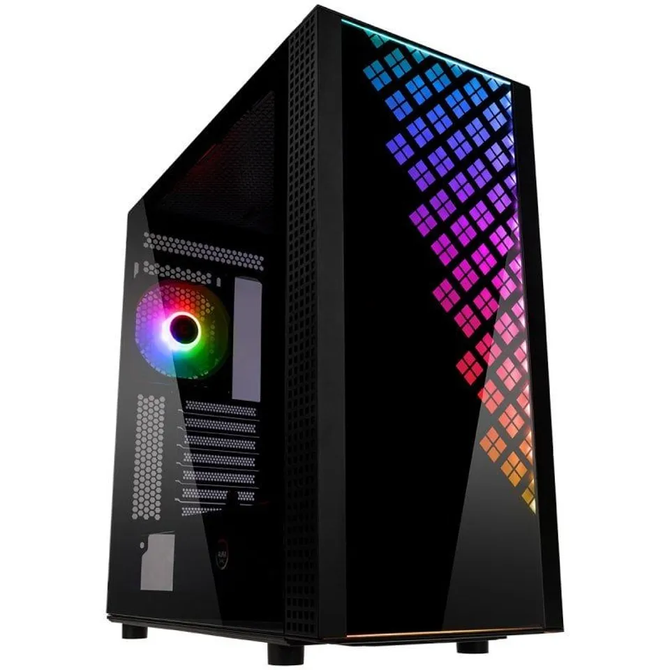 BitFenix Dawn TG Cristal Templado ARGB USB 3.0 Negro