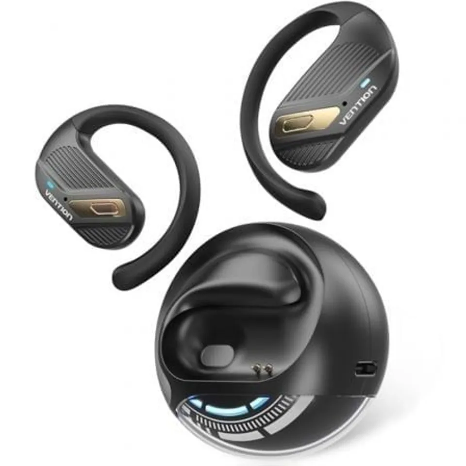 Vention OpenBeat O12 Bluetooth Open Ear Deportivos Negro