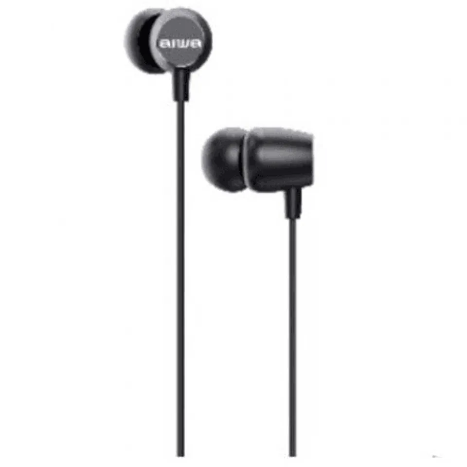 AIWA Auriculares Jack 3.5 Hi-Fi Ergonómicos Silicona