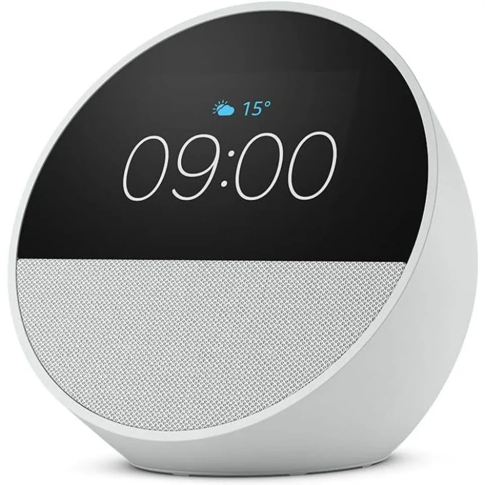 Amazon Echo Spot 2024 Despertador Inteligente Blanco