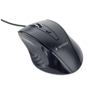 Gembird MUS-4B-02 Ratón Óptico USB Negro
