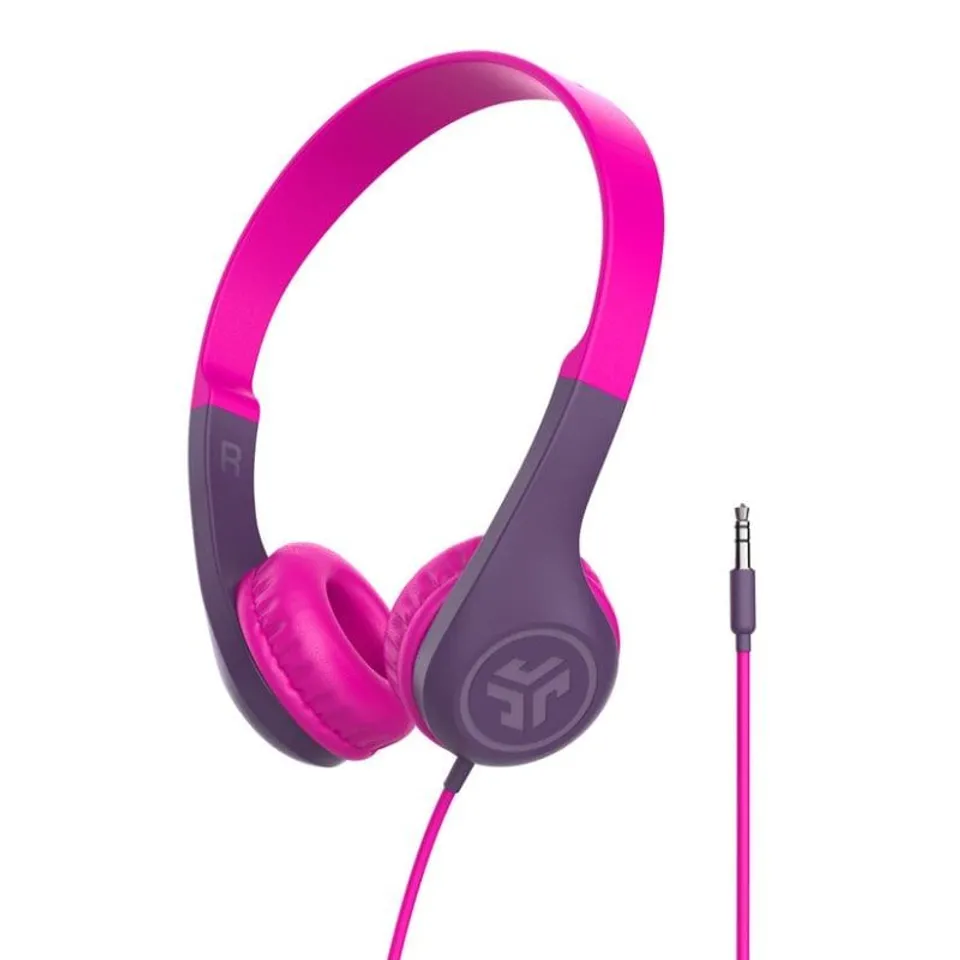 JLab JBuddies Pop Auriculares Infantiles 85dB Morado/Rosa