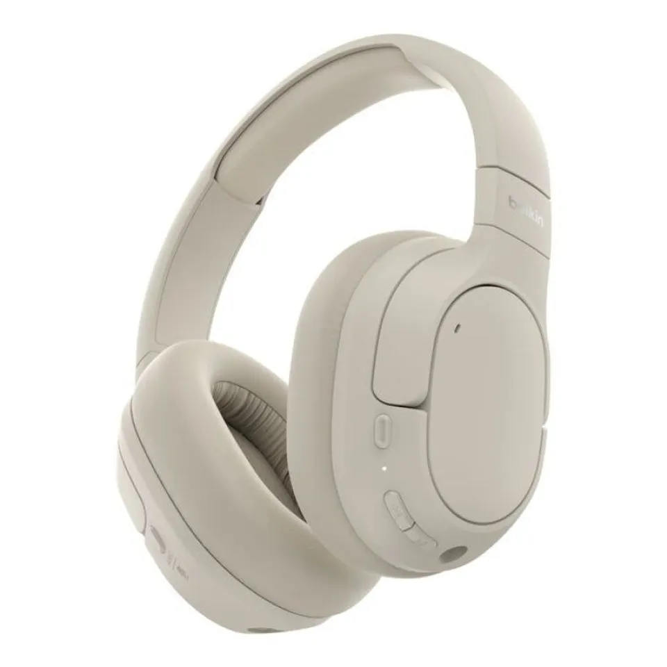 Belkin Auriculares Bluetooth 5.4 Cancelación Ruido Híbrida