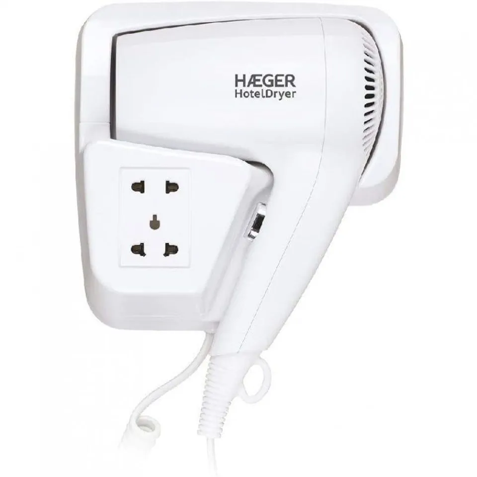 Haeger Hotel Secador de Pelo Pared 1200W