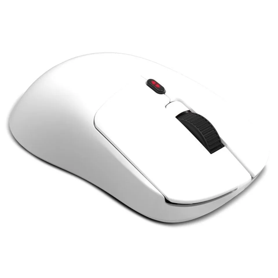 Krom Klever Ratón Gaming Inalámbrico 10000 DPI Blanco