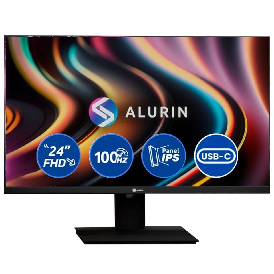 Alurin 24" IPS FHD 100Hz FreeSync USB Tipo C