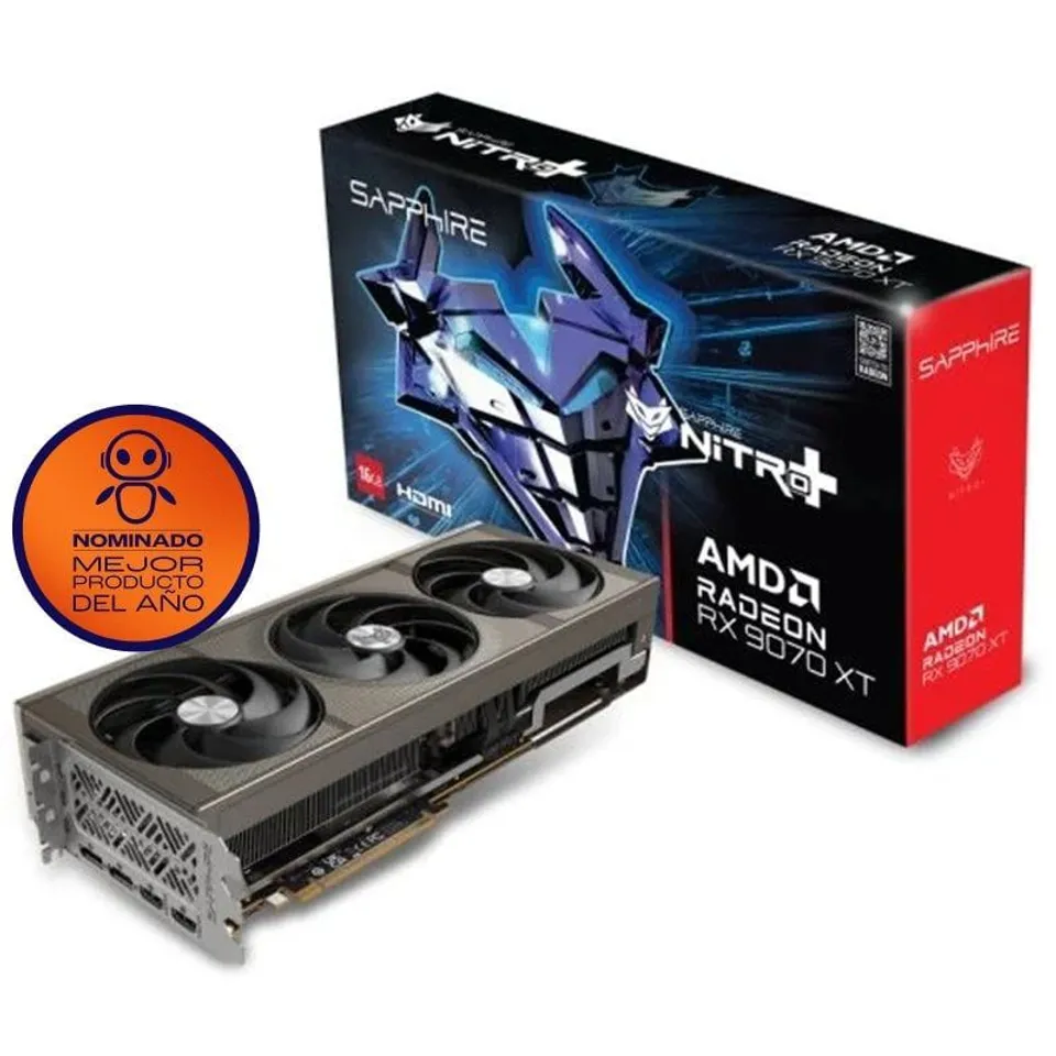 Sapphire AMD Radeon RX 9070 XT NITRO+ Gaming OC 16GB GDDR6